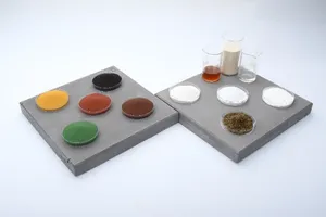 Modern concrete mix designs consist of various components that interact with each other and influence the color of the concrete.